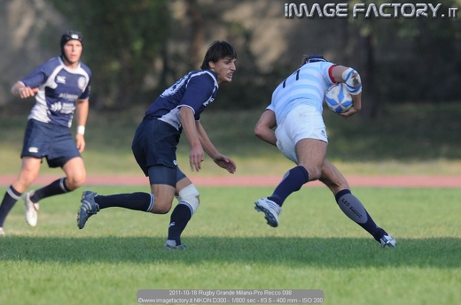 2011-10-16 Rugby Grande Milano-Pro Recco 098